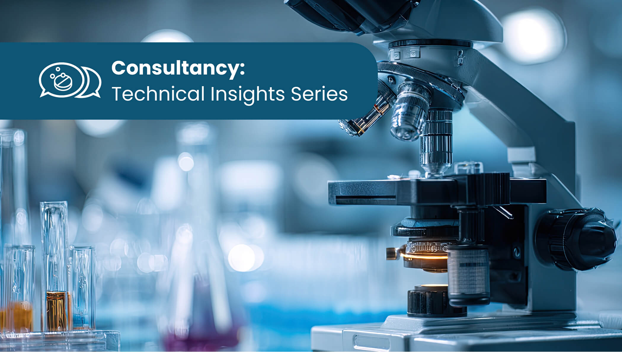 Microsocpe in a laboratory