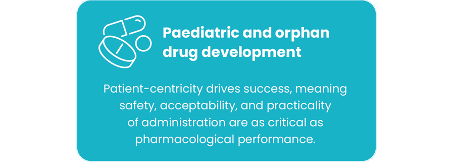 Paediatric and orphan drug development