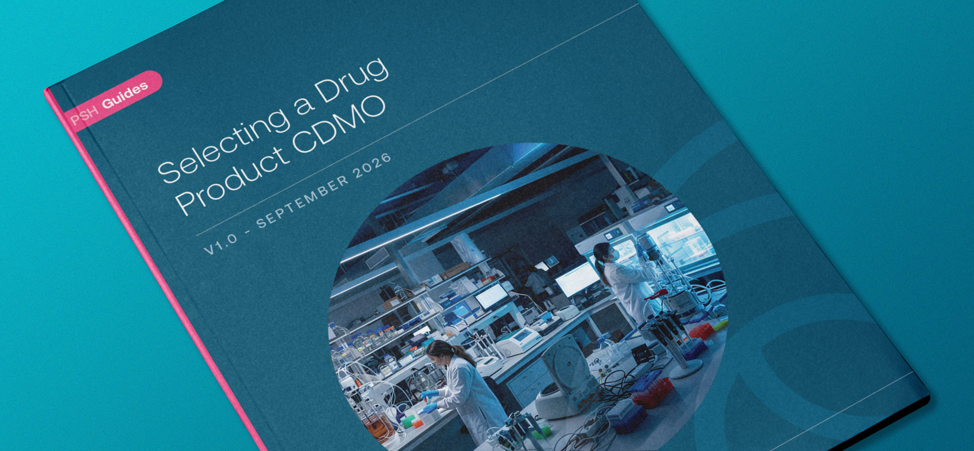 Selecting a Drug Product CDMO Main image of guide cover